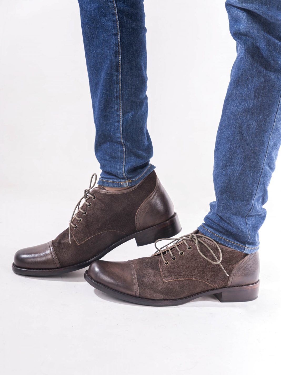 Italian brown shoes men's