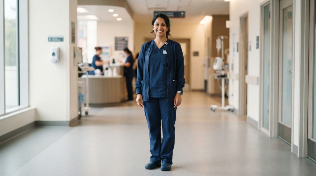 Maternity Scrubs Fit Guide: Petite, Regular and Tall Options