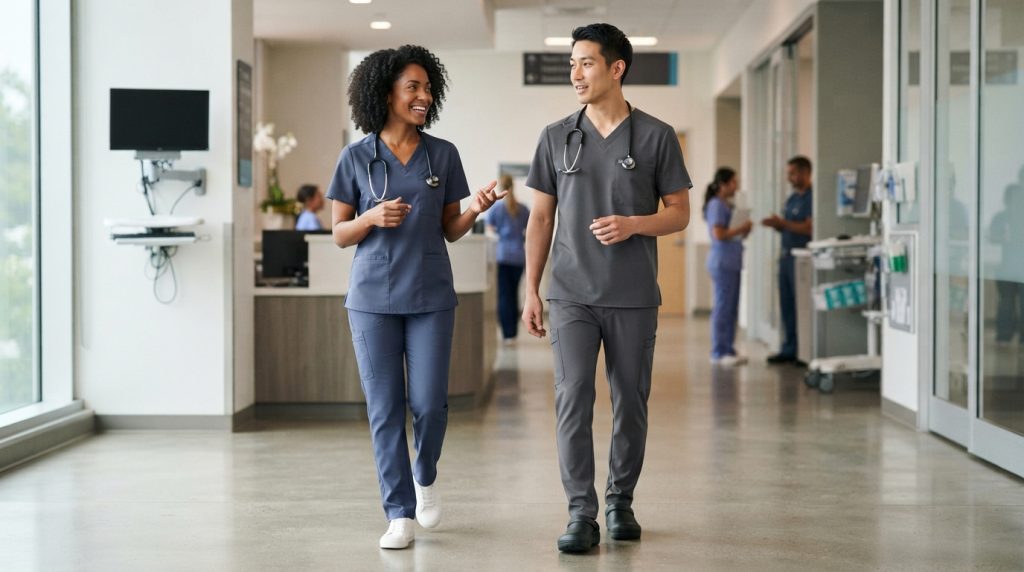 Cotton-Feel Scrubs vs Performance Fabrics: Which Feels Better During Long Shifts?